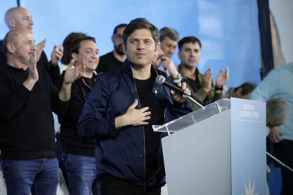 Axel Kicillof cuestionó la Nación y trazó un mapa de desafíos para la provincia de Buenos Aires.  (Fuente: Prensa)