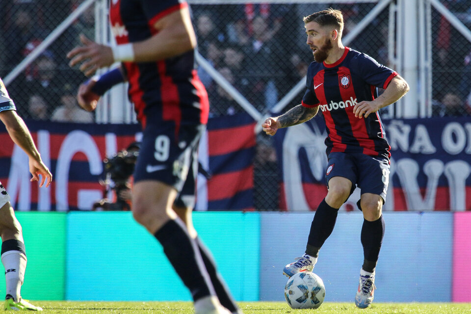 Muniain tuvo sus primeros minutos en el fútbol argentino (Fuente: Fotobaires)