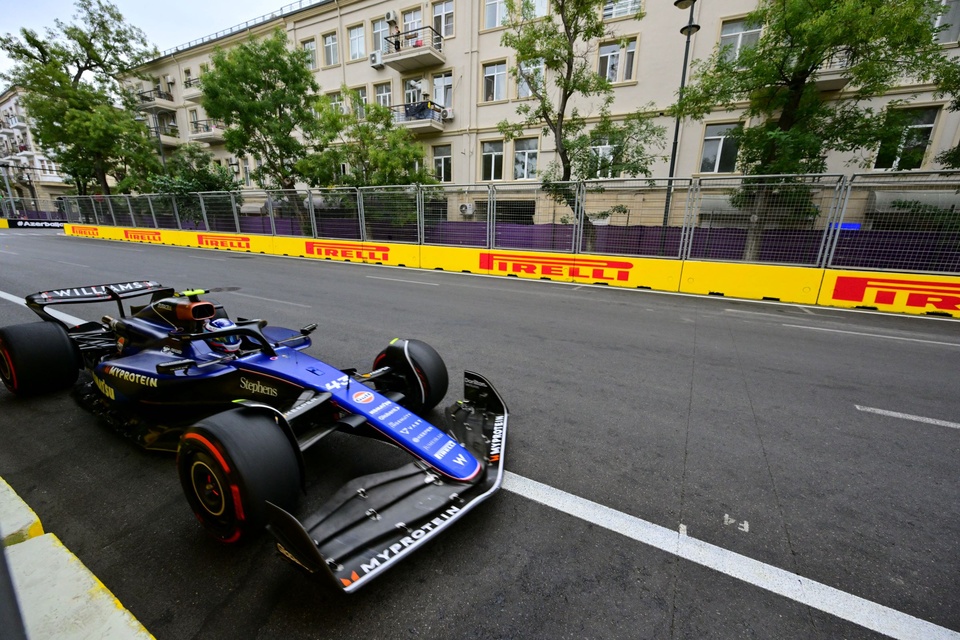 Colapinto, en el Williams, intentará sumar sus primeros puntos en la F1 (Fuente: AFP)