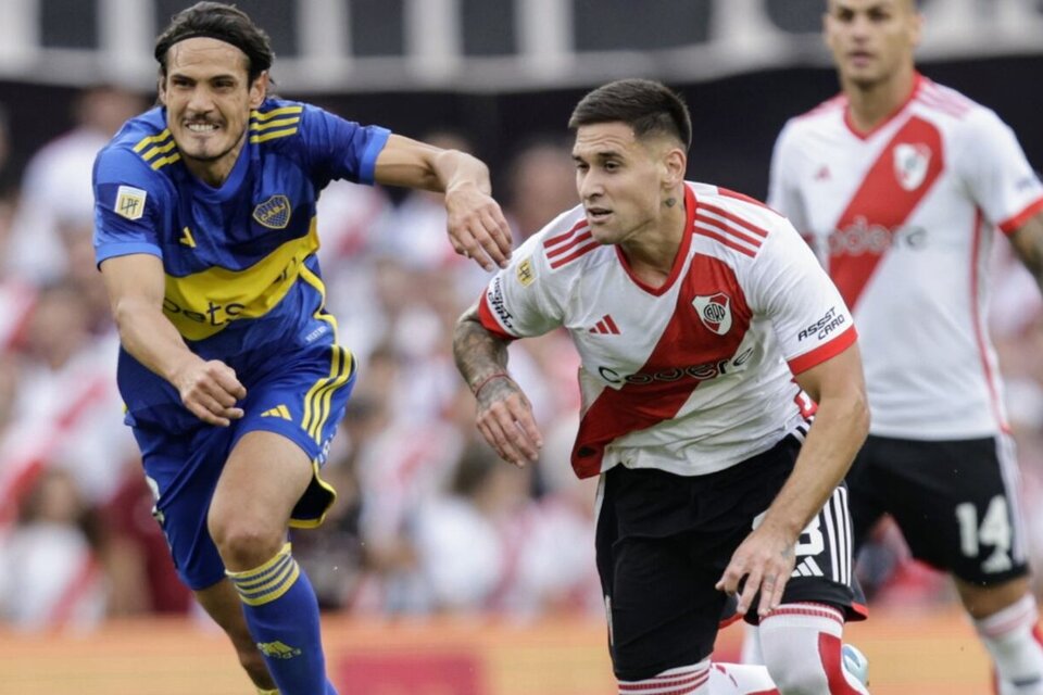 Boca se impuso 3 a 2 a River en el último Superclásico. (Fuente: Fotobaires)