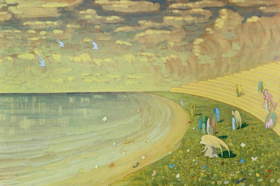 Ciurlionis, "Ángeles" (1909) (Fuente: Archivo)