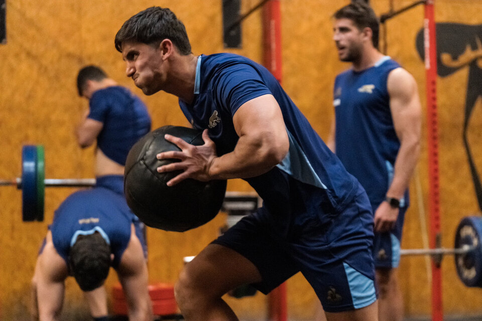 Los Pumas se preparan para enfrentar a Sudáfrica.