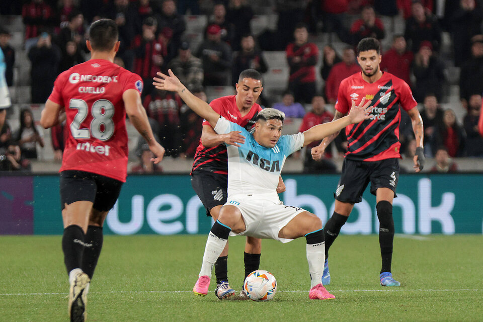 Copa Sudamericana: Racing cayó 1 a 0 frente Athlético Paranaense