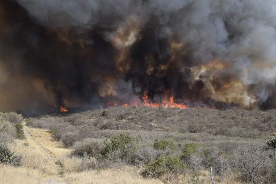 Riesgo extremo en Córdoba por los incendios (Fuente: Redes sociales)