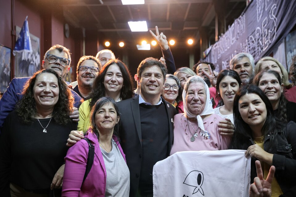 Kicillof se puso al frente de la defensa de la Universidad Nacional Madres Plaza de Mayo.  (Fuente: Imagen web)