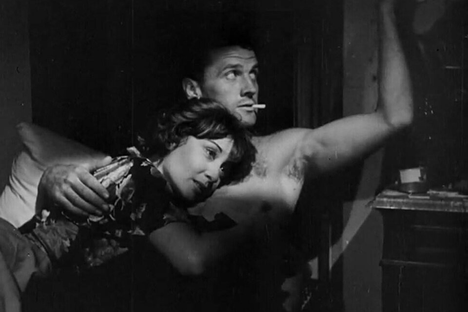 Massimo Girotti y Clara Calamai en "Ossessione" (1943), de Luchino Visconti. (Fuente: Archivo)