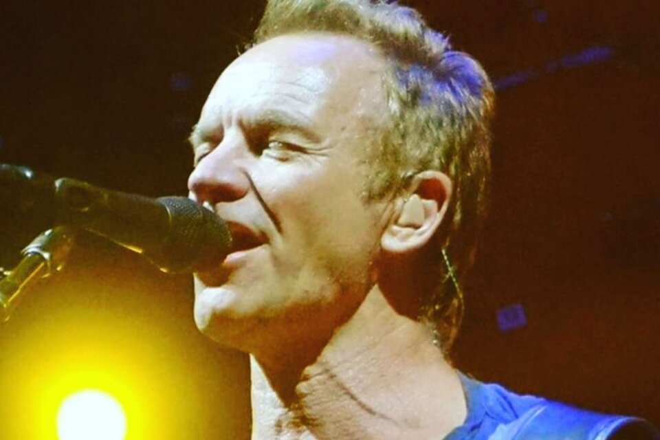 Sting en Argentina (Fuente: Redes sociales)