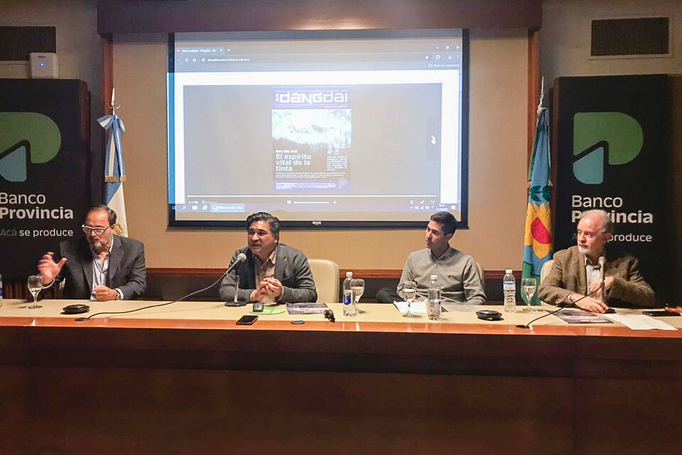 La presentación de una nueva edición de Revista DangDai en el Auditorio del Banco Provincia. (Fuente: Prensa)