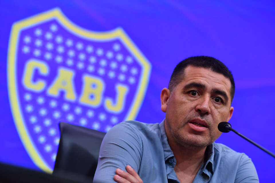 Juan Román Riquelme, presidente de Boca. (Fuente: Télam)