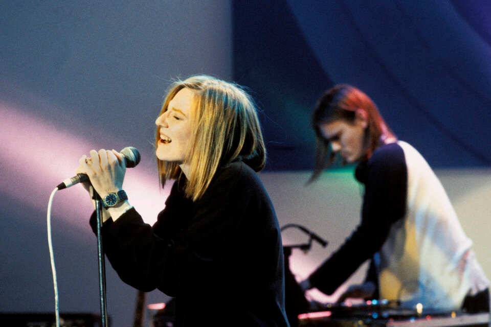 Portishead, con Beth Gibbons a la cabeza. (Fuente: Archivo)