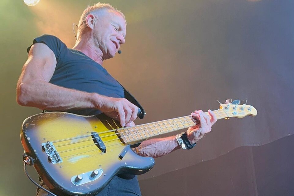 Sting vuelve a la Argentina (Fuente: Redes sociales)