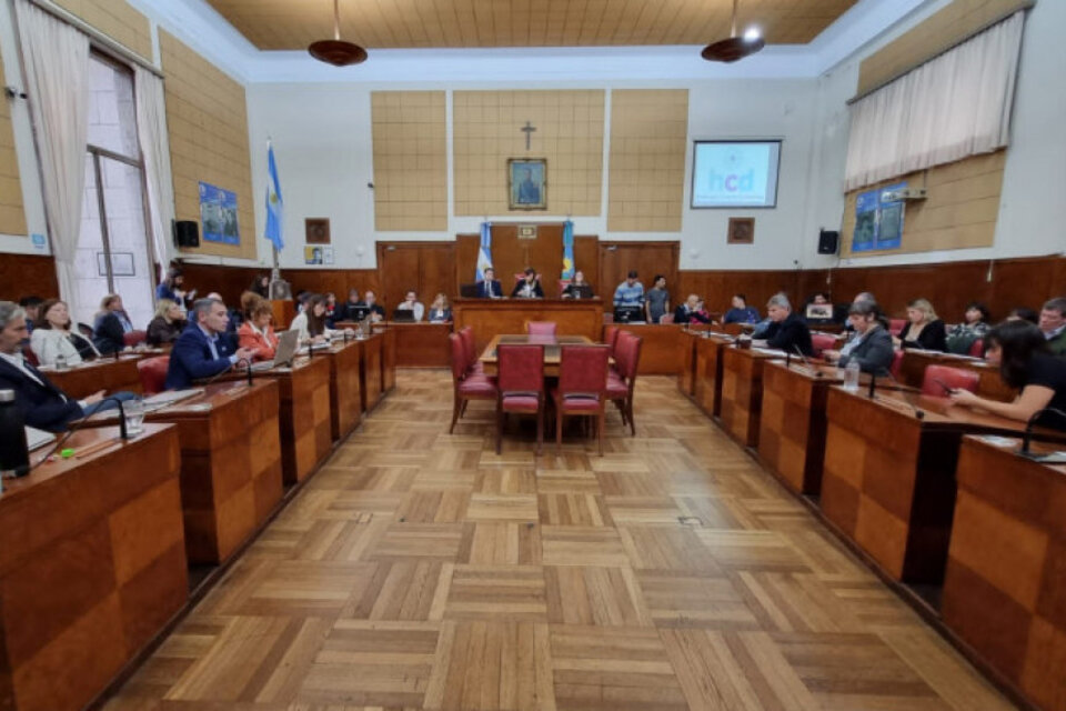 El concejo deliberante de Mar del Plata, escenario de la discusión entre el oficialismo y Unión por la Patria.  (Fuente: Imagen web)