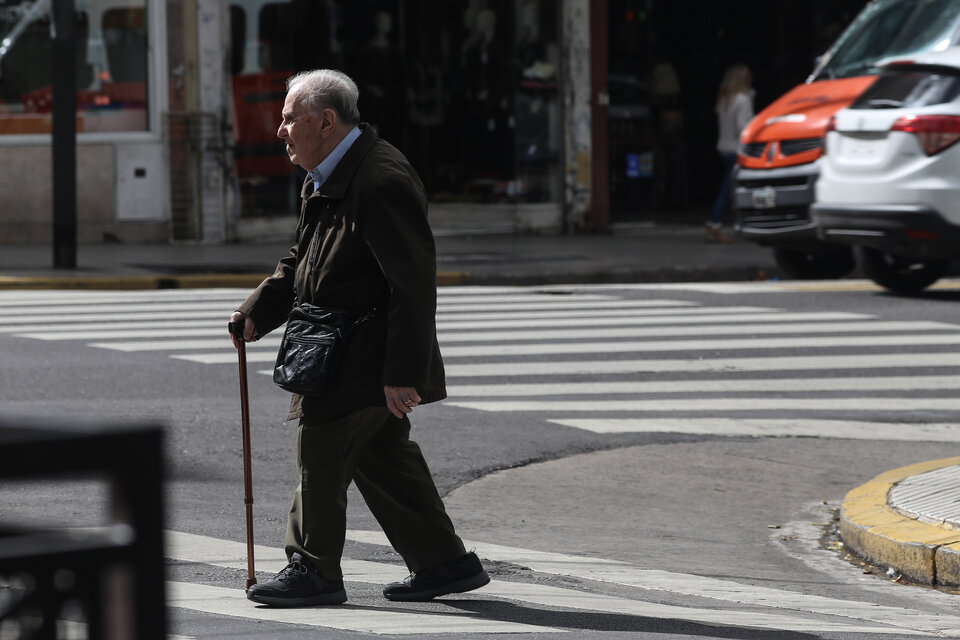 La indigencia pasó de 1,6 al 4 por ciento entre los mayores de 65 años. (Fuente: Dafne Gentinetta)