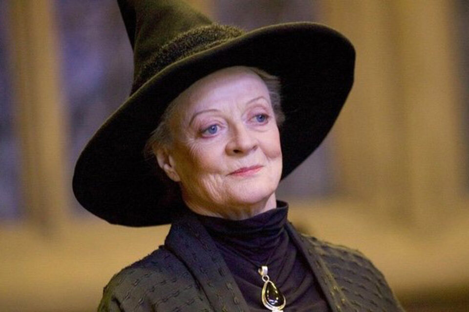 Murió Maggie Smith, la actriz que brilló en "Harry Potter" y "Downton Abbey" (Fuente: Prensa)