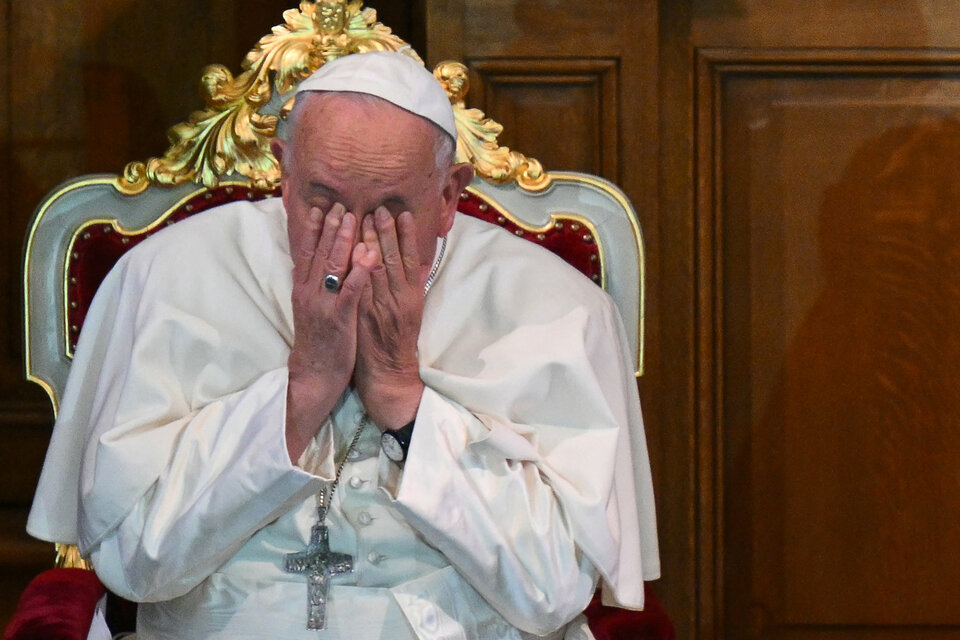 "Hay que hacer todo lo posible para que no vuelva a suceder", dijo el religioso (Fuente: AFP)