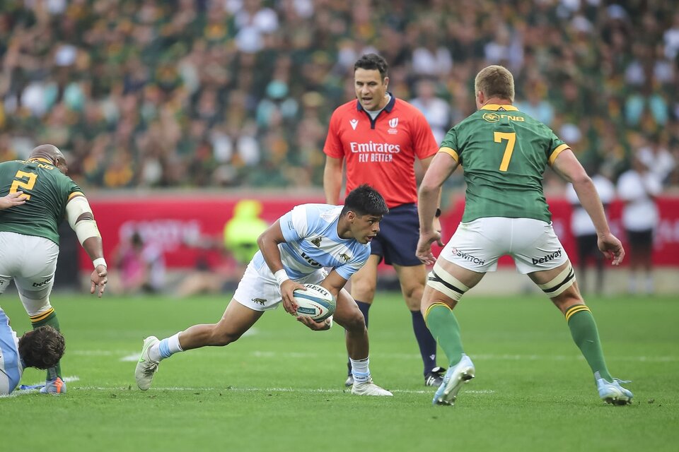 Un momento del partido que Los Pumas no pudieron sacar adelante.  (Fuente: Prensa)