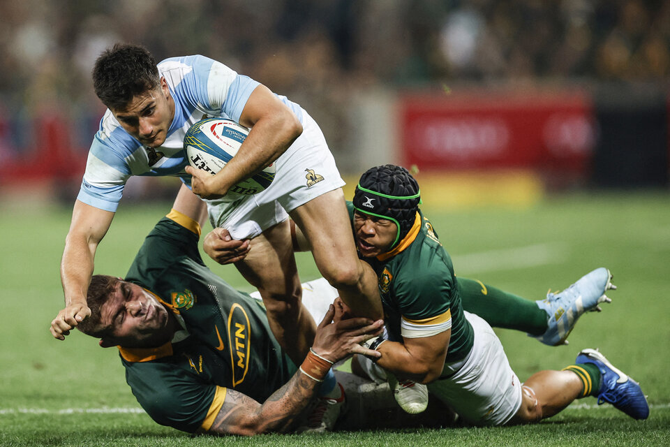 Sudáfrica se hizo fuerte de local y se coronó campeona del Rugby Championship (Fuente: AFP)