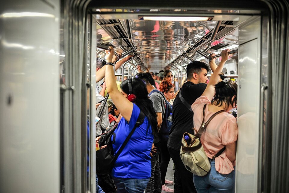 Aumenta el subte (Fuente: Archivo)