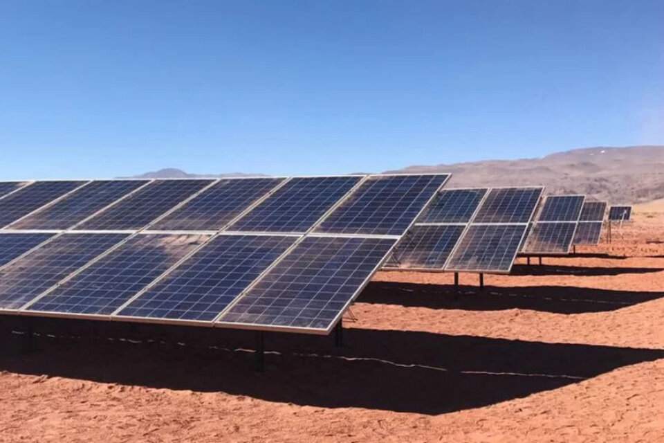 El parque solar Cauchari es el resultado de un proceso de cooperación entre la provincia de Jujuy y China. (Fuente: Imagen web)