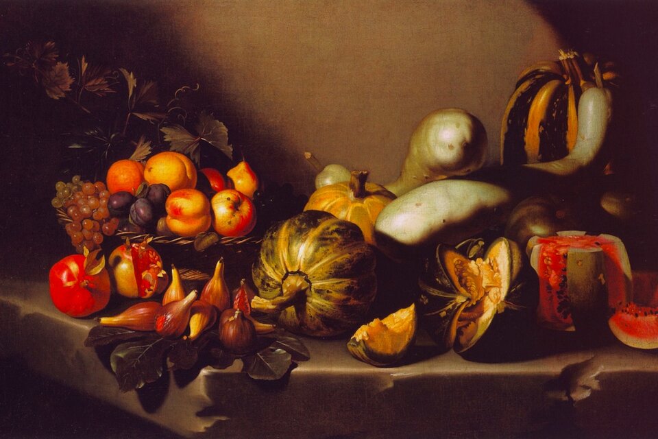 Caravaggio, "Naturaleza muerta con frutas" (1603) (Fuente: Archivo)