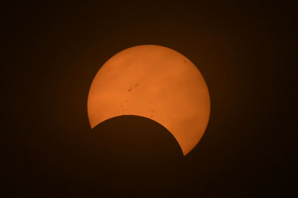 Cómo se vivió el eclipse solar anular