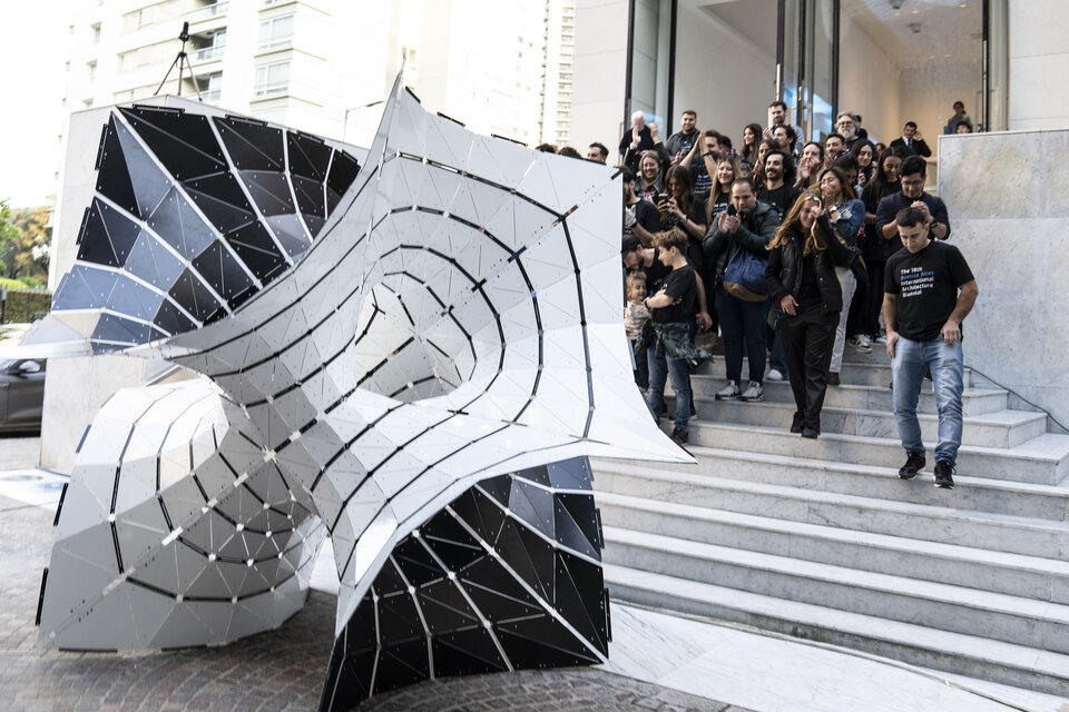 En la Bienal Internacional de Arquitectura el arte sale a la calle. (Fuente: Gentileza)