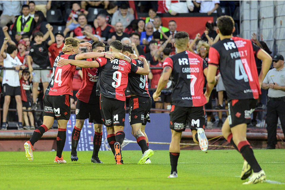 El agónico festejo de Newell's en el Parque