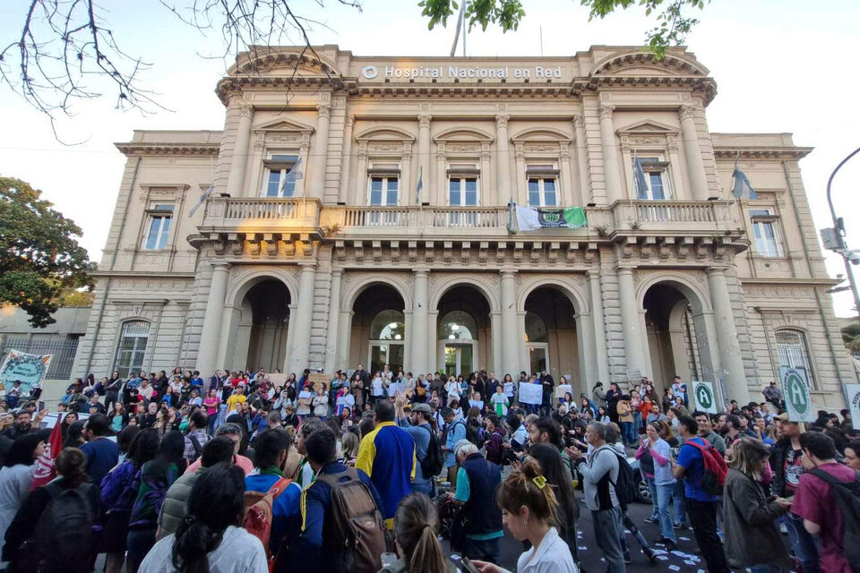 El Hospital Laura Bonaparte en la mira del Gobierno. (Fuente: Redes sociales)