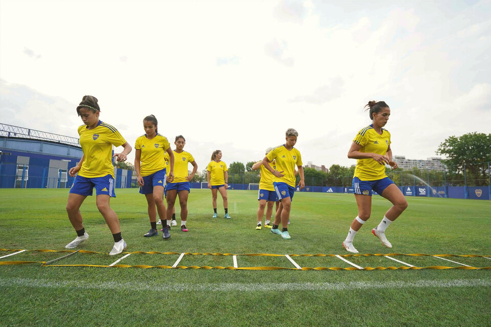 Las Gladiadoras van por el batacazo. (Fuente: Foto Prensa Boca)