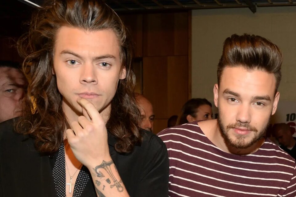 Harry Styles y Liam Payne, exmiembros de One Direction.