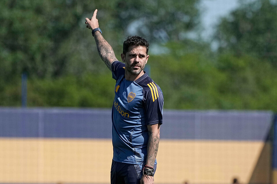 Fernando Gago intentará levantar el fútbol de Boca. (Fuente: Foto Prensa Boca)