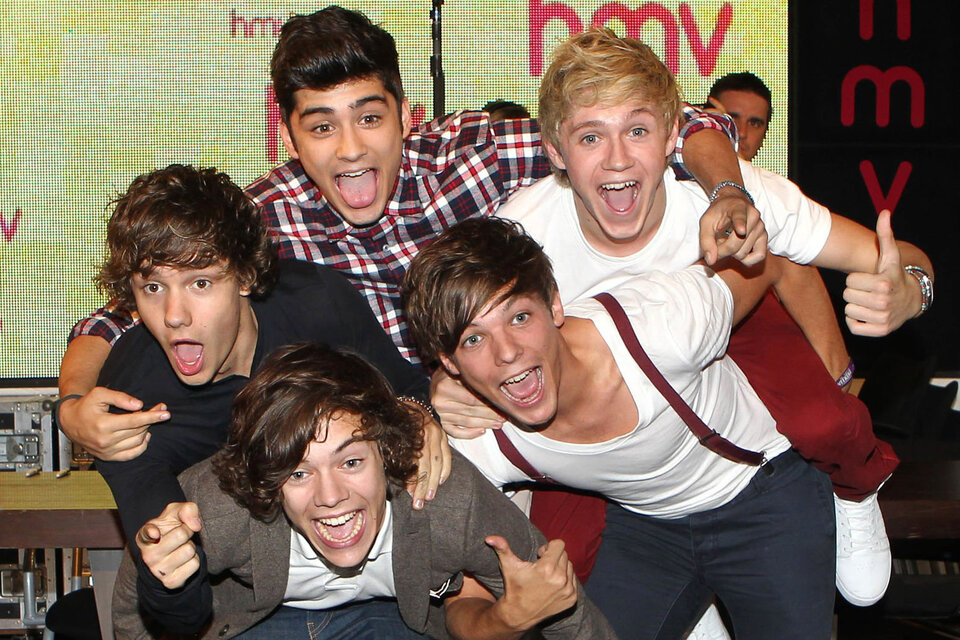 El Grupo One Direction, de Liam Payne. (Fuente: AFP)