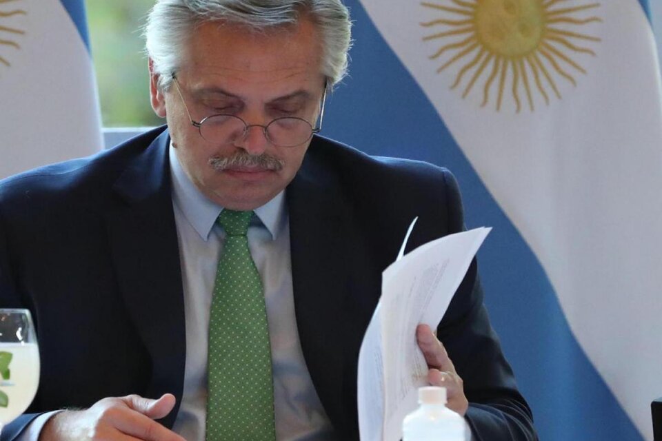 Alberto Fernández convocó a una reunión de Gabinete Nacional