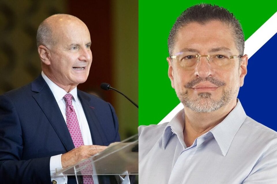 Elecciones en Costa Rica: José María Figueres y Rodrigo Chaves disputarán la segunda vuelta del 3 de abril