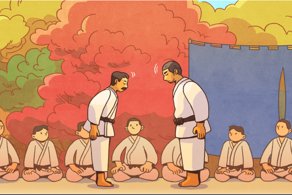 Google homenajeó a Kanō Jigorō en el Día Mundial del Judo