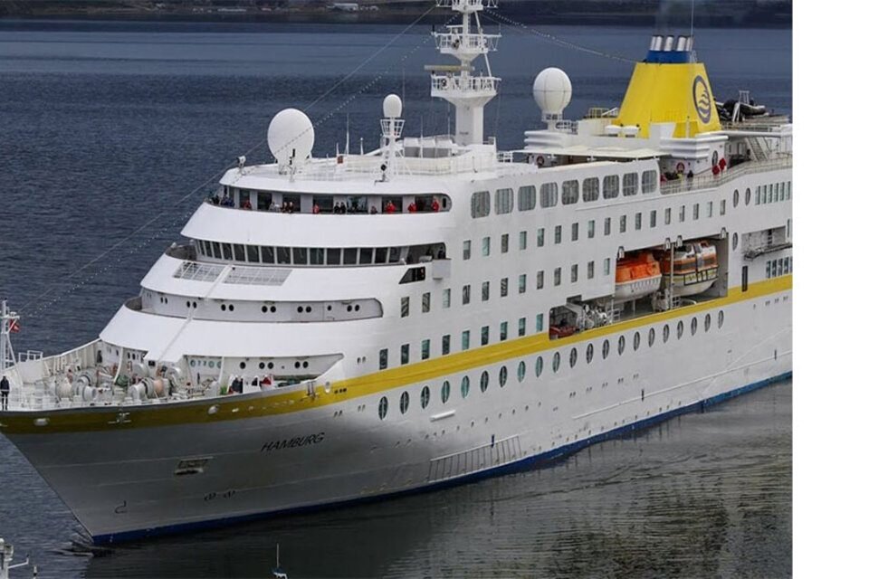 Coronavirus: detectaron un nuevo caso en el buque Hamburg y aislaron a todas las personas a bordo