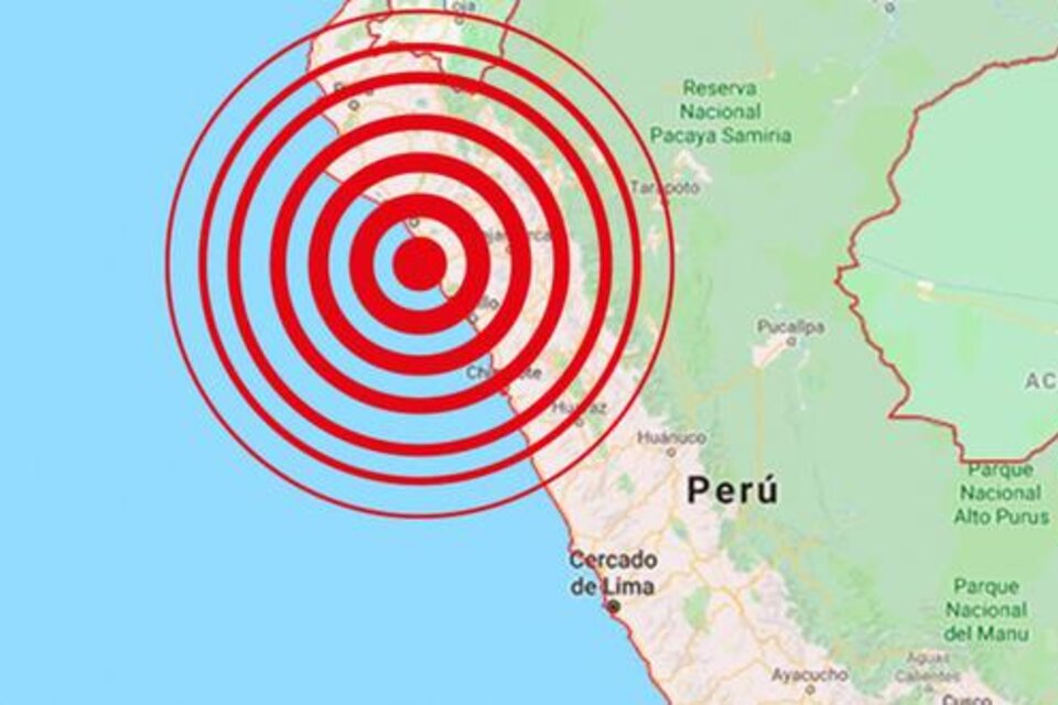 Un sismo de 5.6 grados hizo temblar a Perú