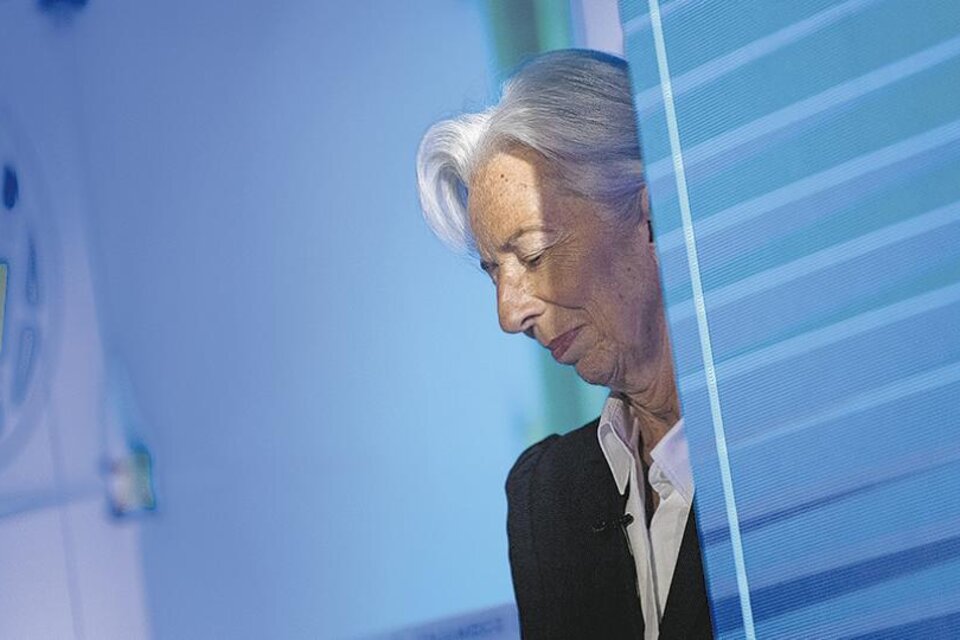El FMI, que conduce Christine Lagarde, anticipa para Argentina una caída del PIB del 1,2 por ciento este año. AFP 