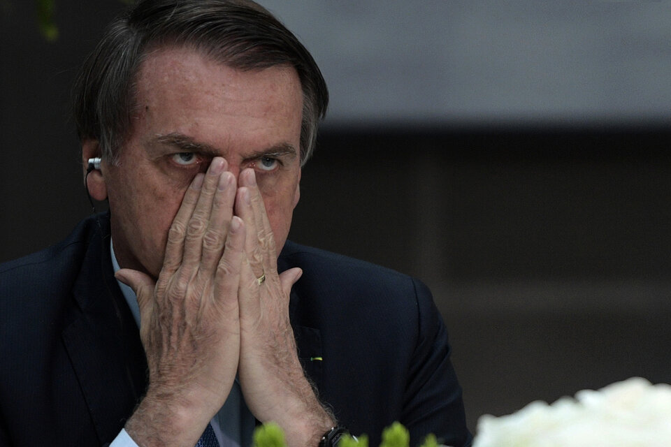 Bolsonaro, acusado de favorecer a los grandes empresarios del agro.  (Fuente: AFP)
