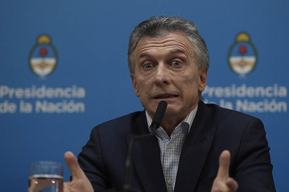 Macri se desentendió de la suba del dólar y lanzó una amenaza para octubre: dijo que "es tremendo lo que puede pasar" si gana la oposición. (Fuente: AFP)