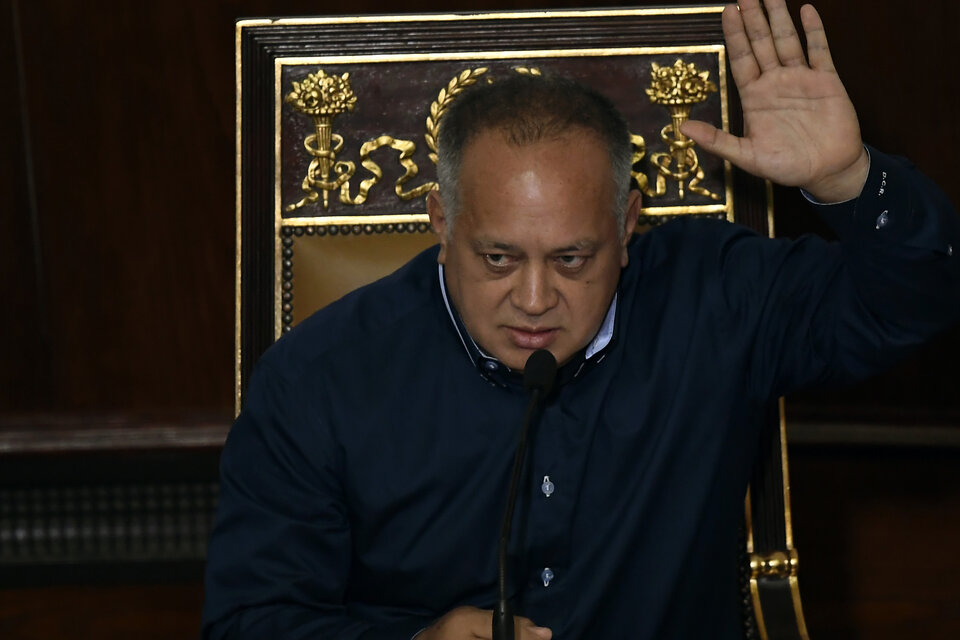 Diosdado Cabello, presidente de la Asamblea Constituyente. 