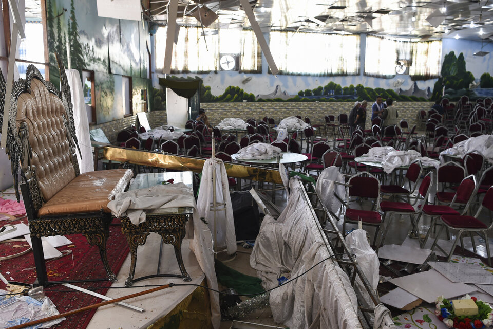 Al menos 63 personas murieron por el atentado en una boda.  (Fuente: AFP)