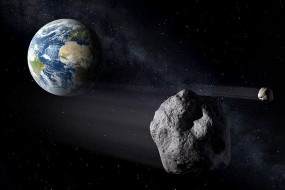 El choque del asteroide contra el sol quedó registrado en un video.