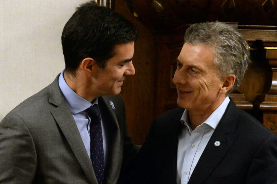 Urtubey y Macri, la semana pasada en la Casa Rosada.
