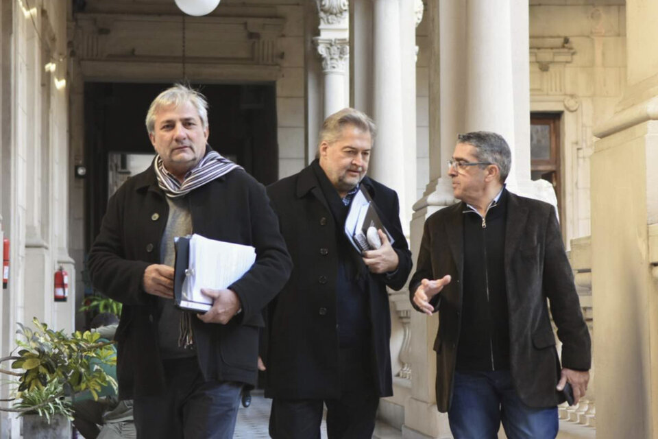 Michlig, Mirabella y Traferri, los hombres de Perotti.