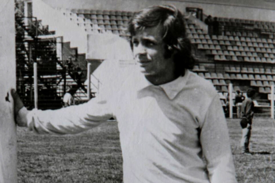 El arquero Antonio Piovoso integró el plantel de Gimnasia y Esgrima La Plata en 1973.