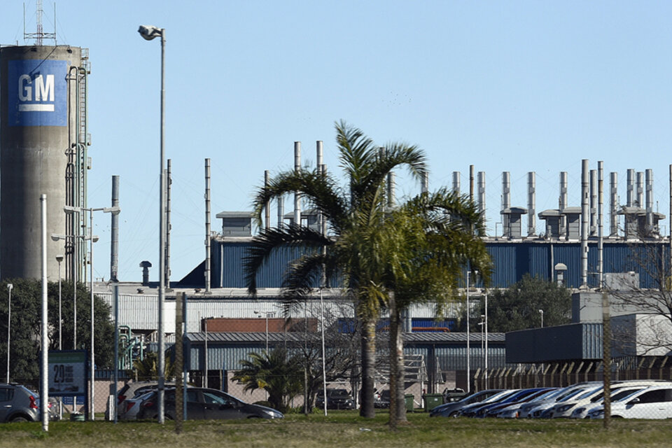 La planta de General Motors en la localidad de Alvear.
