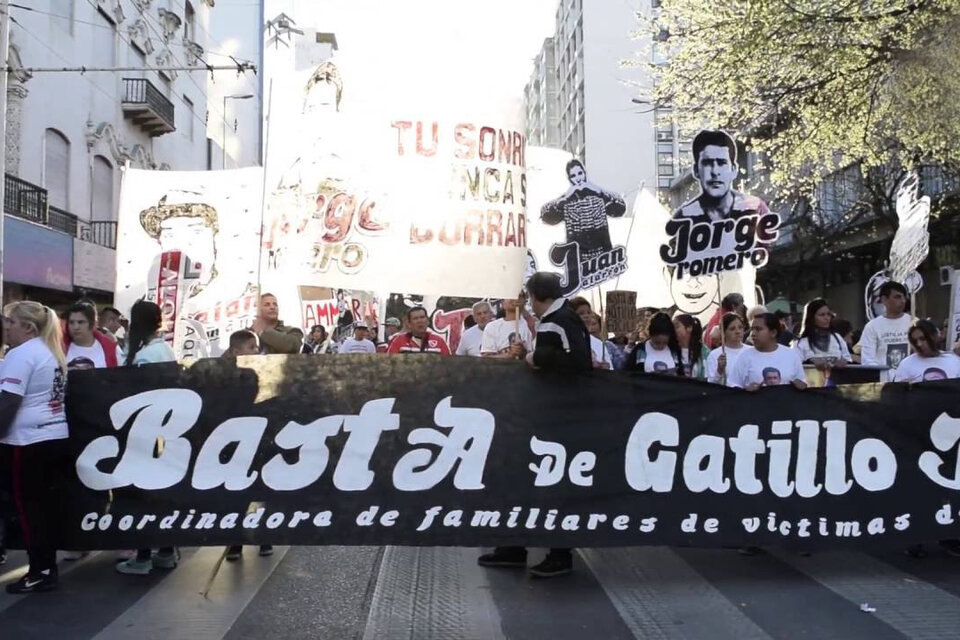 Este lunes se realizará la marcha contra el gatillo fácil en La Plata, a las 17.
