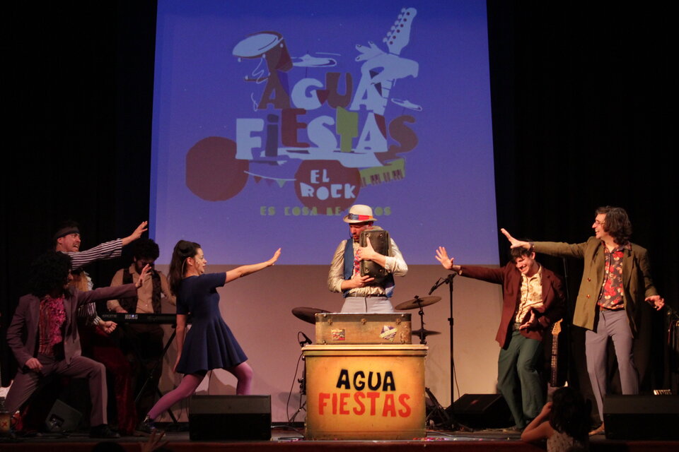 Aguafiestas, una banda de rock para toda la familia, participará del festival. 