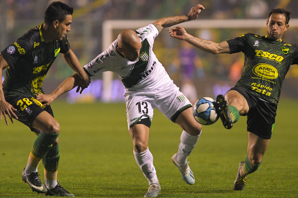 El Halcón y el Taladro igualaron 0-0. (Fuente: Télam)